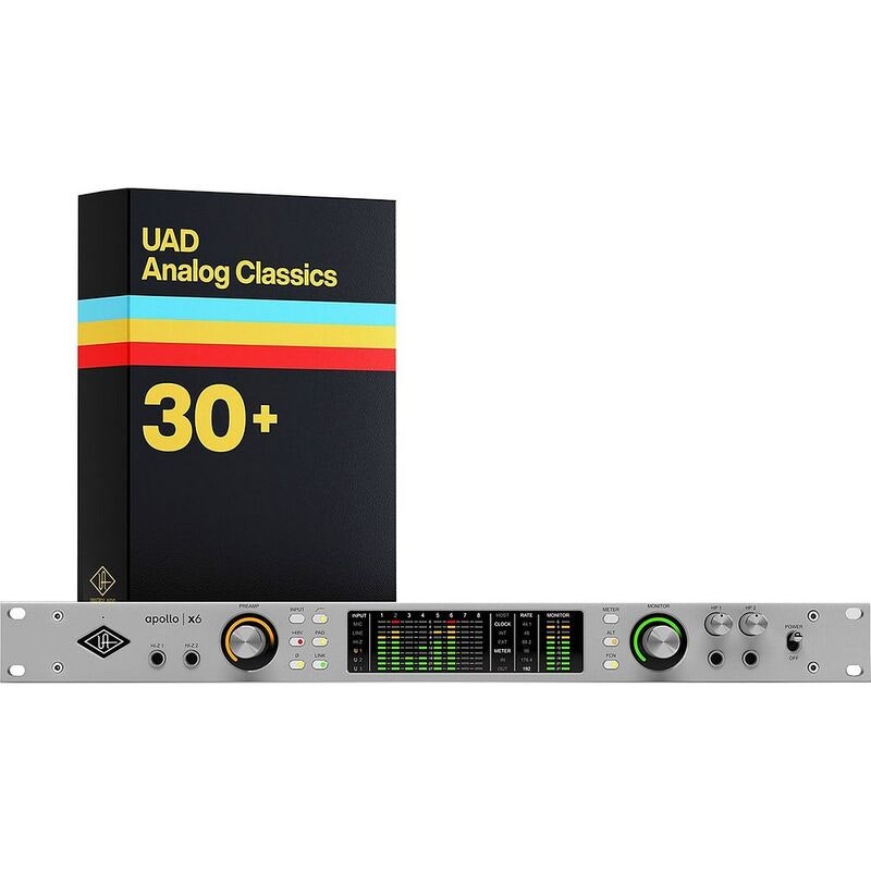 Universal Audio Apollo x6 Gen 2 Analog Classics