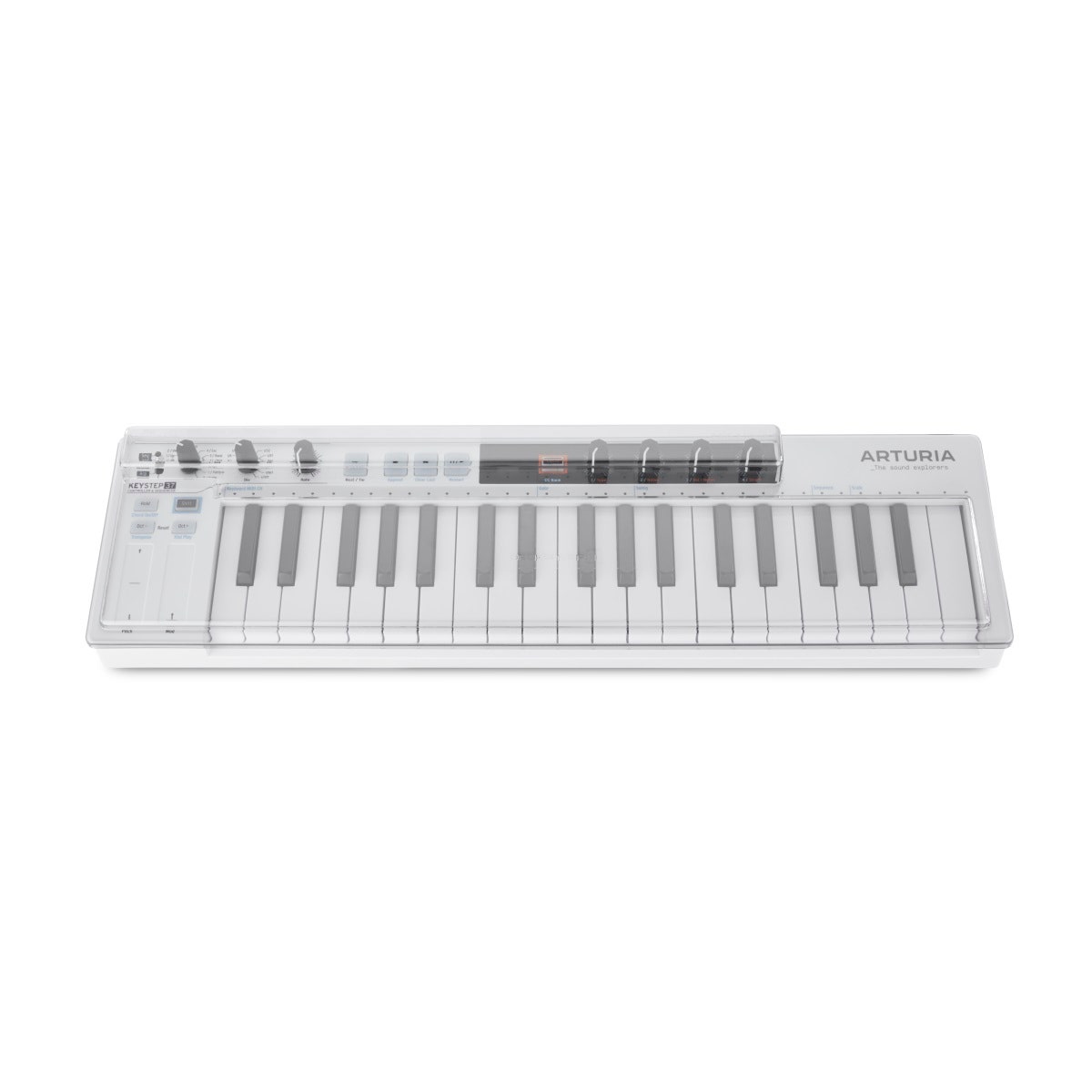 MyVolts - Chargeur 12V Compatible Arturia KeyStep 37 - Prise Française - Protection Surtension/surchauffe - Certifié CE/RoHS - Pour Contrôleur MIDI