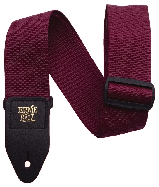 EB-4047 GUITAR STRAP BURGUNDY