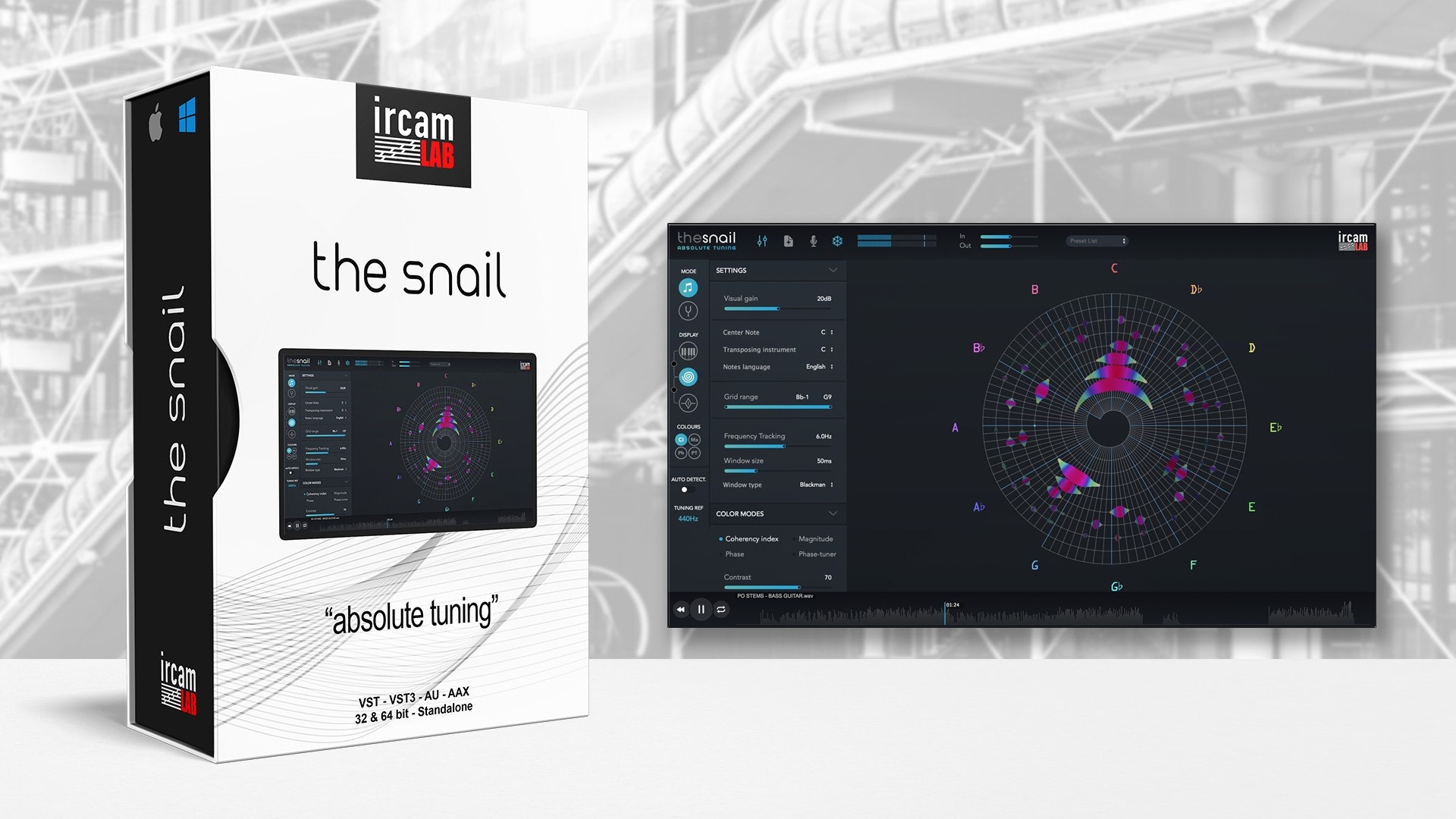 Snail Plugin IRCAM LABS The Snail