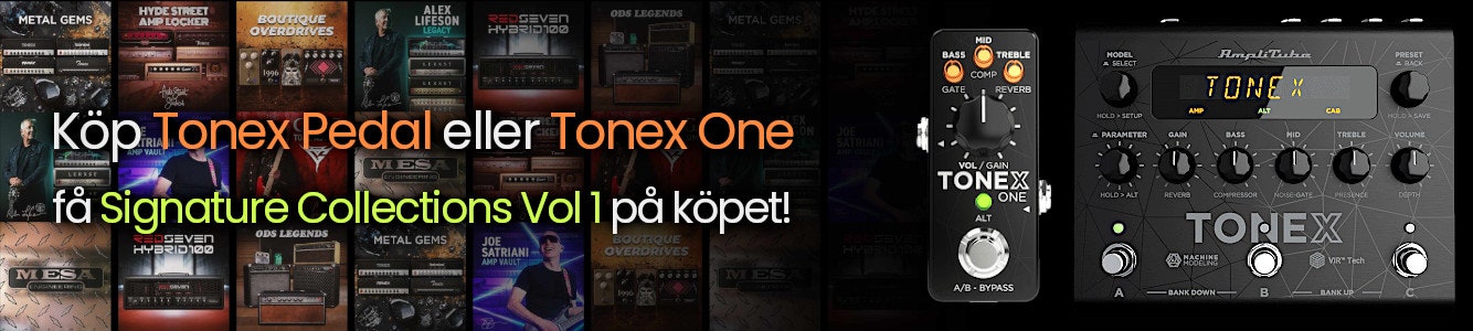 TONEX Signature Collection kampanj