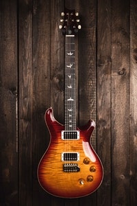 PRS DGT Dark Cherry Burst Birds