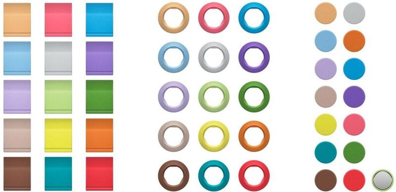 SENNHEISER EW-D COLOR CODE SET