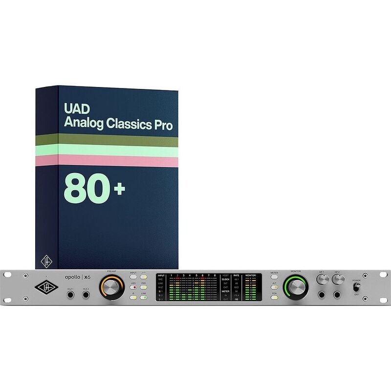 Universal Audio Apollo x6 Gen 2 Analog Classics Pro