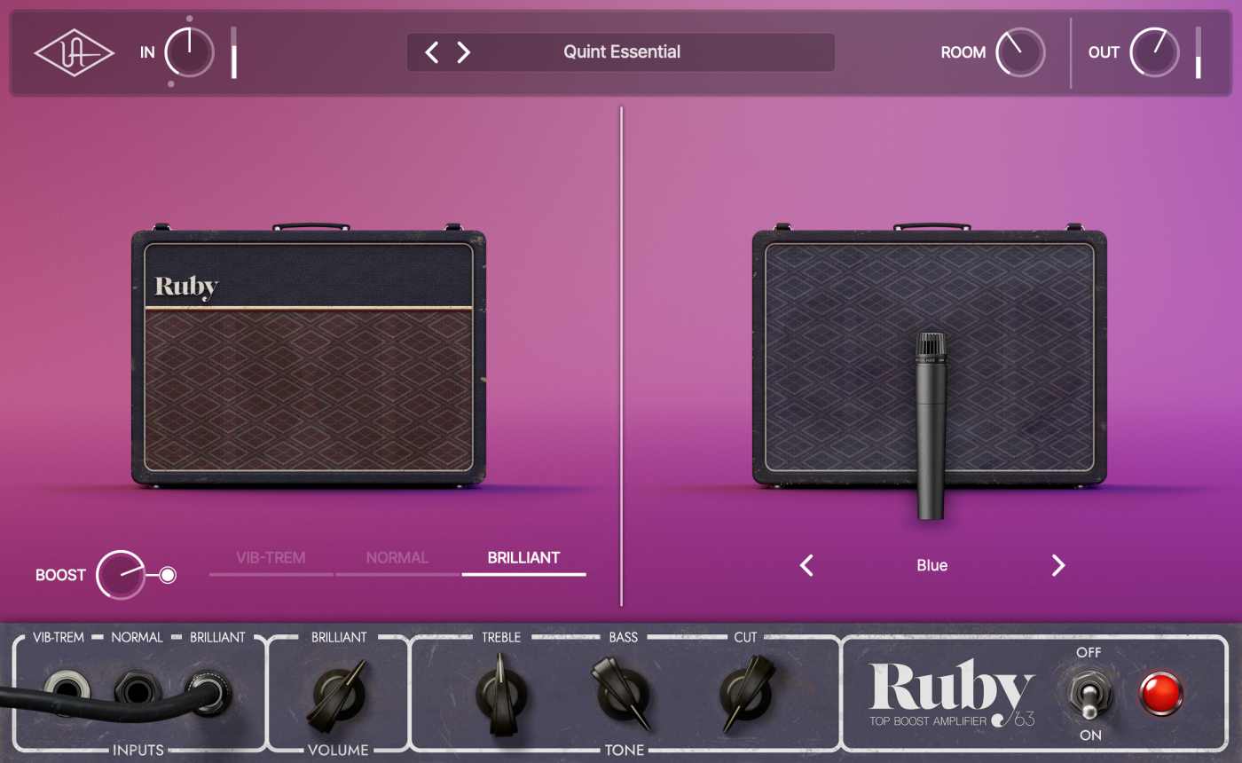 Ruby Plugin UAD RUBY '63 PLUGIN