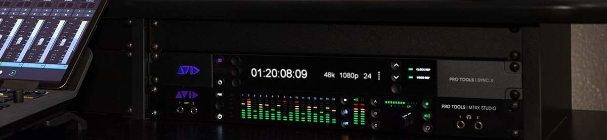 Avid MTRX Studio – kampanjbanner