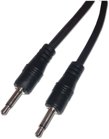 Rallonge audio stéréo jack 3.5 mm - M / F - Noir - 2 m - Trademos